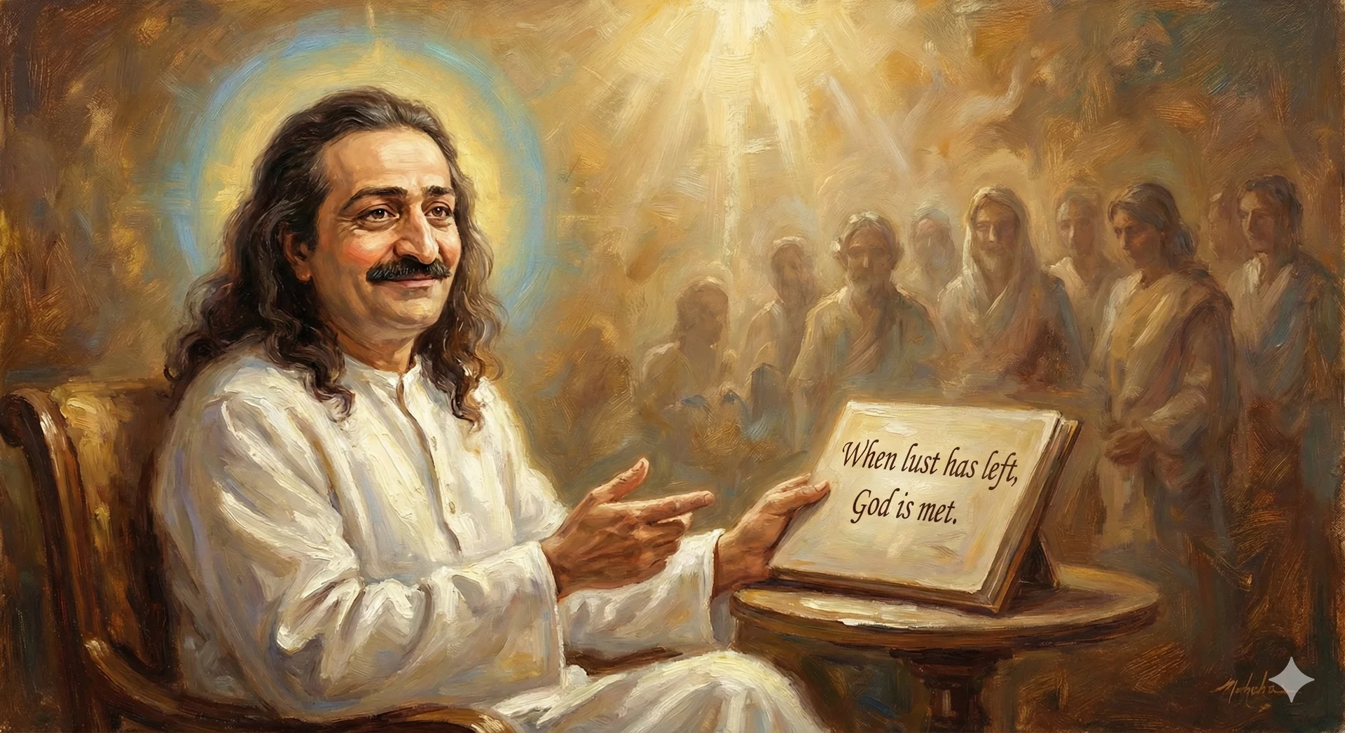 Lord Meher p.674 — The Silence Begins