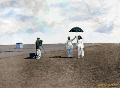 Meherabad, mid-1920s (colourized).